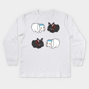 Wangxian bunnies Kids Long Sleeve T-Shirt